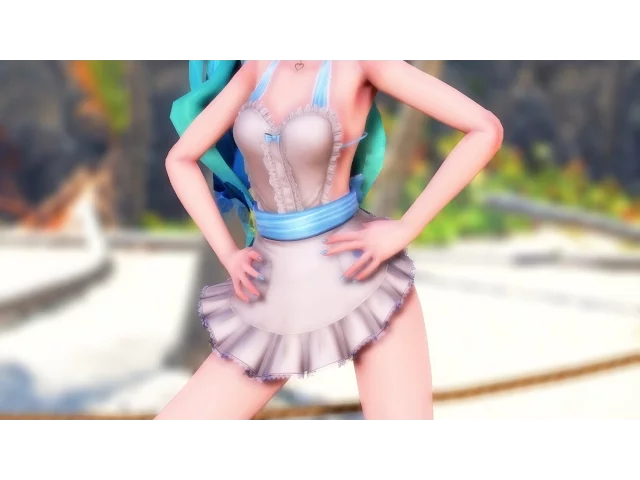 【mmd】おねがいダーリン/onegai darling 【エプロンミクさん】